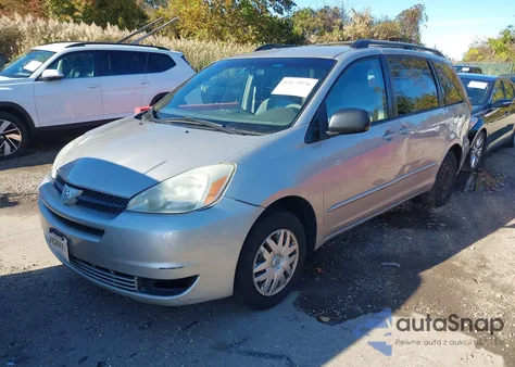 2005 Toyota Sienna Ce from USA, damaged, VIN 5TDZA23C65S337685
